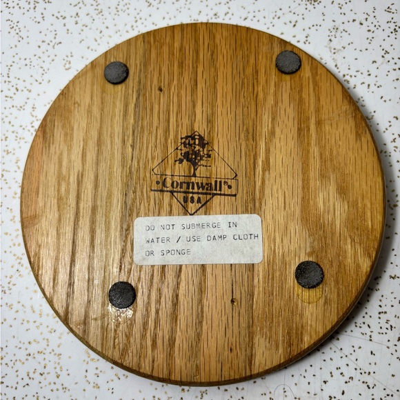 Vintage 90s Cornwall cheese dome cloche - Picture 5 of 7